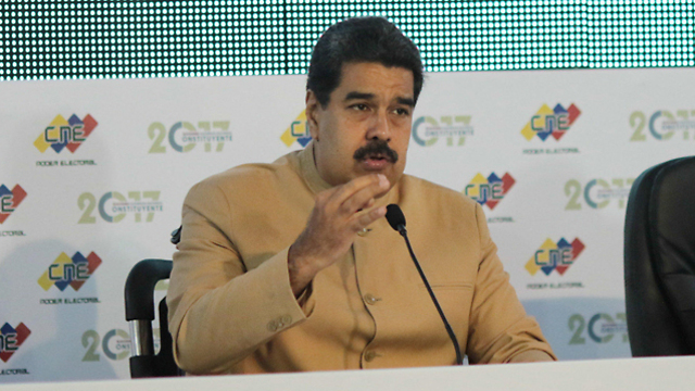 ארה"ב הטילה עליו סנקציות כלכליות. נשיא ונצואלה מדורו (צילום: רויטרס) (צילום: רויטרס)