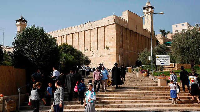 Tomb of the Patriarchs in Hebron (Photo: AFP)