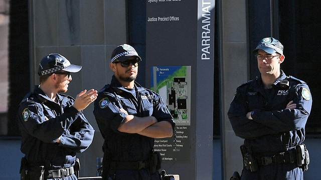 Raid of the suspects' homes in Sydney (Photo: AFP)