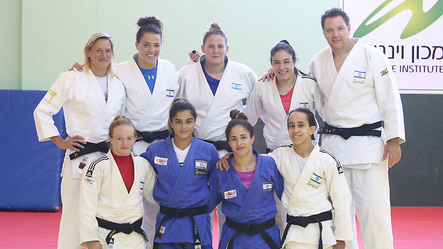 Женская сборная Израиля по дзюдо. Фото: Орен Ахарони