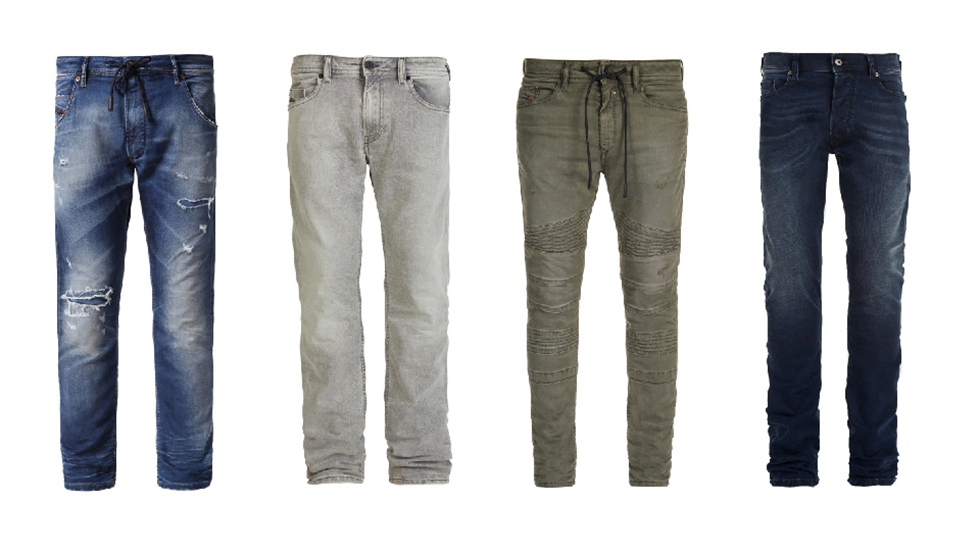 גזרות  ג'ינס דיזל לגברים (צילום: יח"צ) (צילום: יח