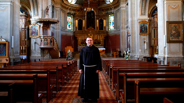 Friar Zeljko Brkic, at Kraljeva Sutjeska Franciscan monastery in Kraljeva Sutjeska, Bosnia and Herzegovina (Photo: Reuters)