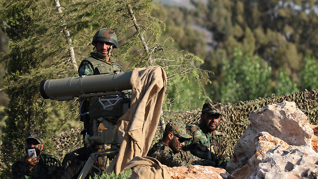 Hezbollah militants (Photo: AFP) (Photo: AFP)