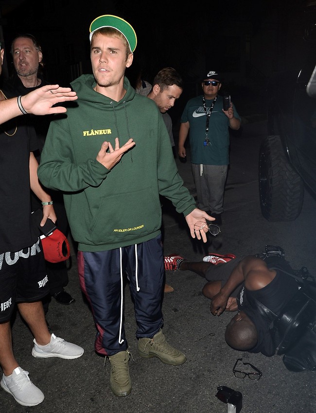 כן, זה אתה עשית את זה. ג'סטין ביבר (splashnews)