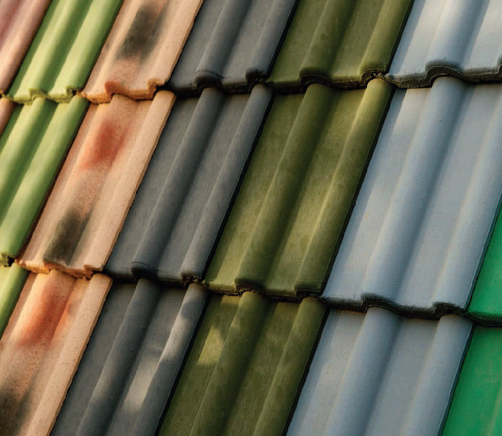 שלל הצבעים של רעפי הבטון נותן גם אפשרויות מרובות לעיצוב לפי טעם המזמין (צילום: יח"צ) (צילום: יח