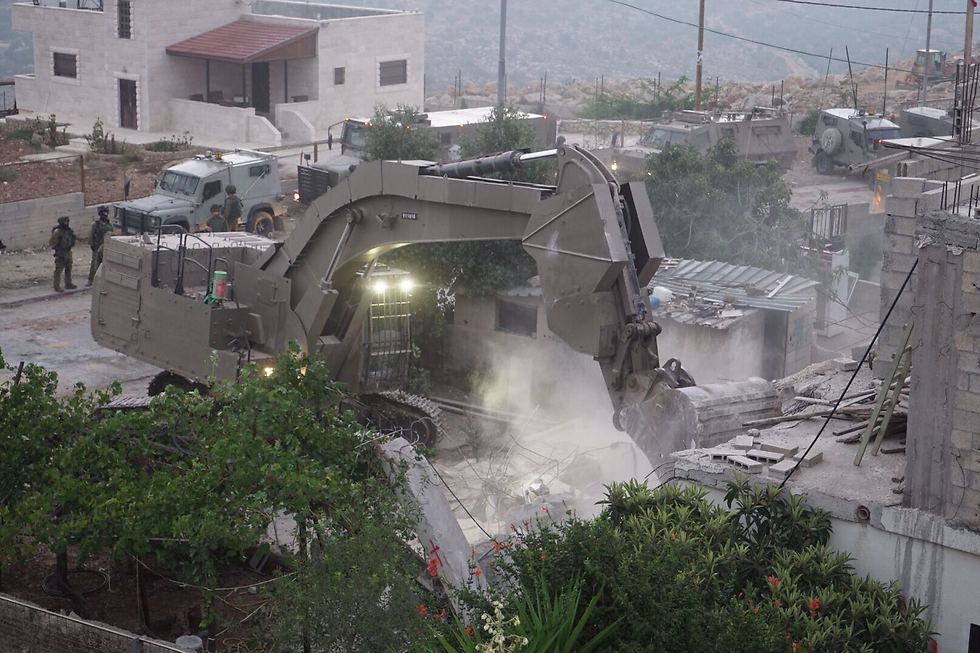 Разрушение дома террориста. Фото: ЦАХАЛ