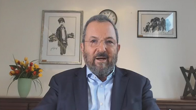 Former PM Ehud Barak in  his own Facebook video against Netanyahu