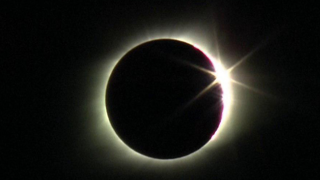 The solar eclipse (photo: Reuters)