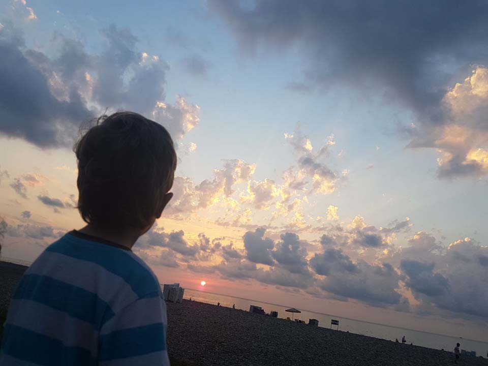 Закат в Батуми