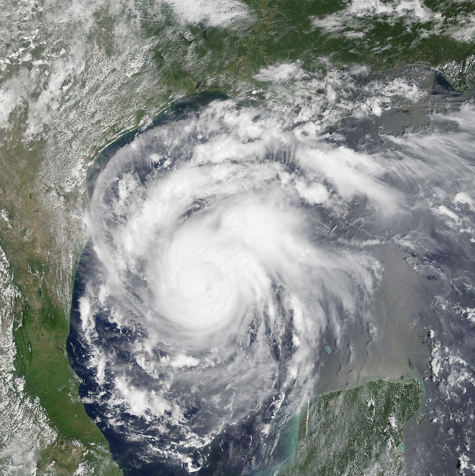 הוריקן הארווי מתקרב לטקסס (צילום: AP) (צילום: AP)