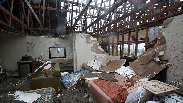 מלון שנחרב  (צילום: AFP) (צילום: AFP)