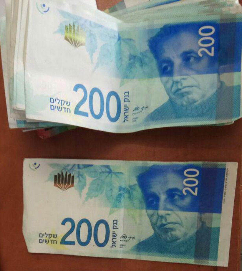 Изъятые фальшивые банкноты. Фото: пресс-служба полиции
