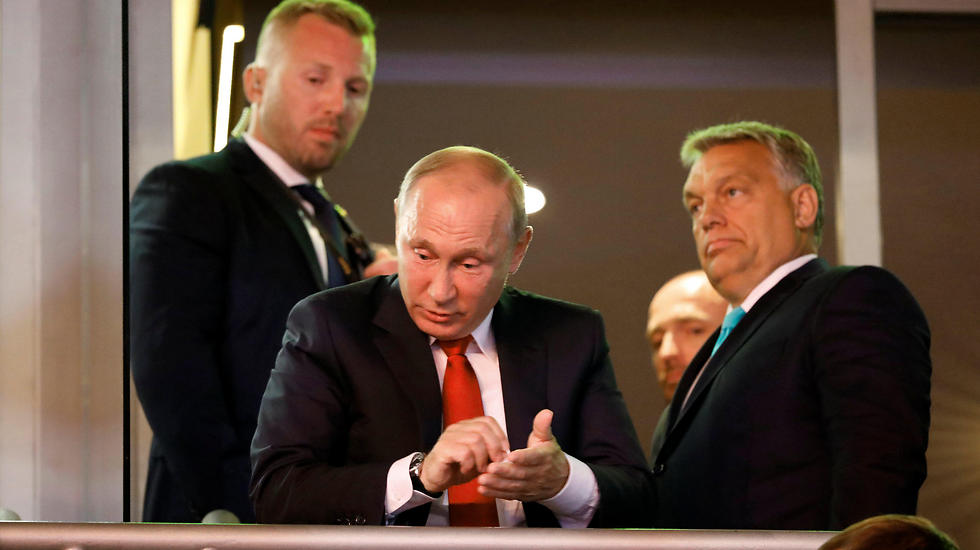 גם נשיא רוסיה פוטין הגיע לאליפות העולם בג'ודו (צילום: רויטרס) (צילום: רויטרס)