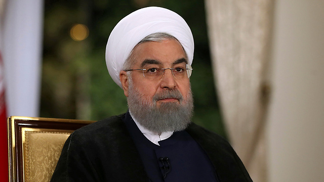 "תומכת בטרור". נשיא איראן חסן רוחאני (צילום: AP) (צילום: AP)