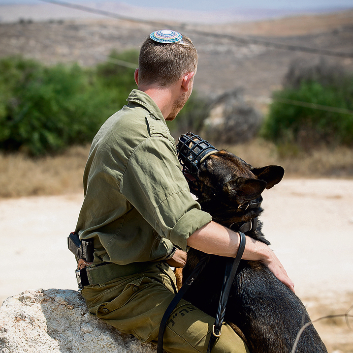 Staff Sergeant A. Thinking about a post-army trip (Photo: Ilan Spira)