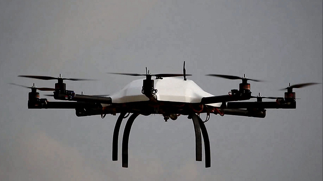 The Yasuron unmanned aircraft  (Photo: IDF Spokesperson's Unit) (Photo: IDF Spokesperson's Unit)