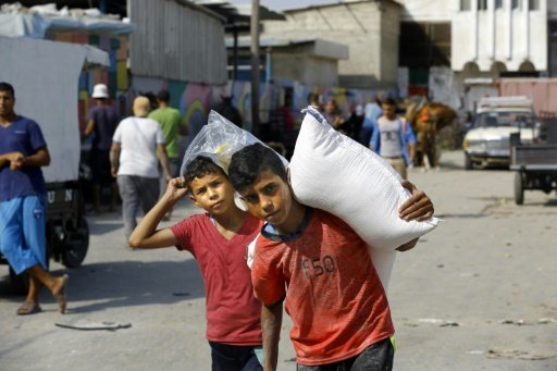 Palestinian children in Gaza (Photo: AFP) (Photo: AFP)