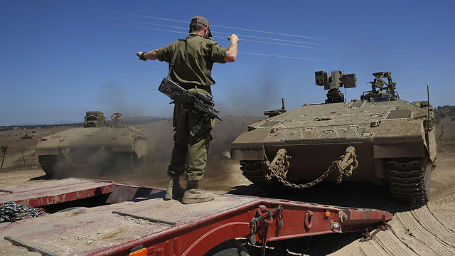 Солдат на леопарде. Фото: AFP