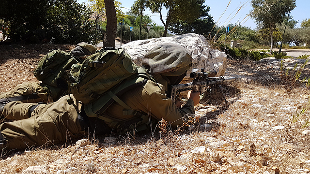 Huge IDF exercise up North (Photo: Yoav Zitun)