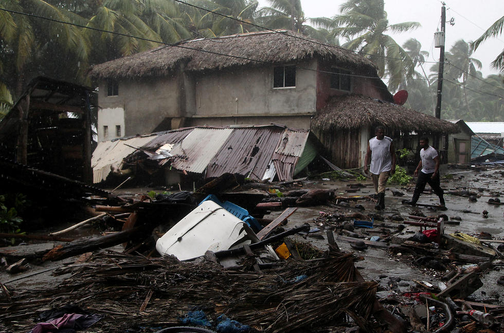 הנזק מ"אירמה" בקריביים (צילום: רויטרס) (צילום: רויטרס)