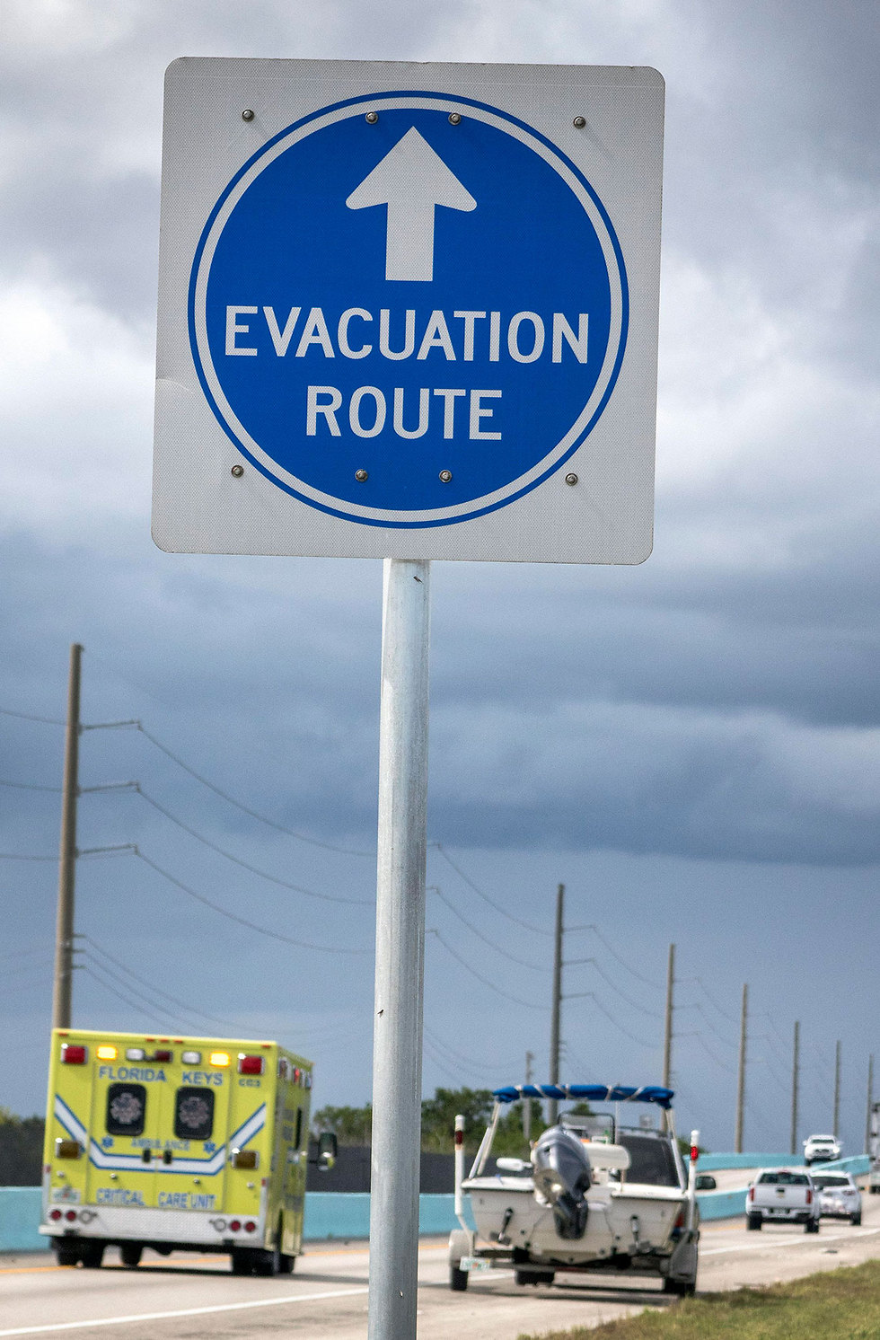 Evacuation route out of Florida (Photo: EPA)