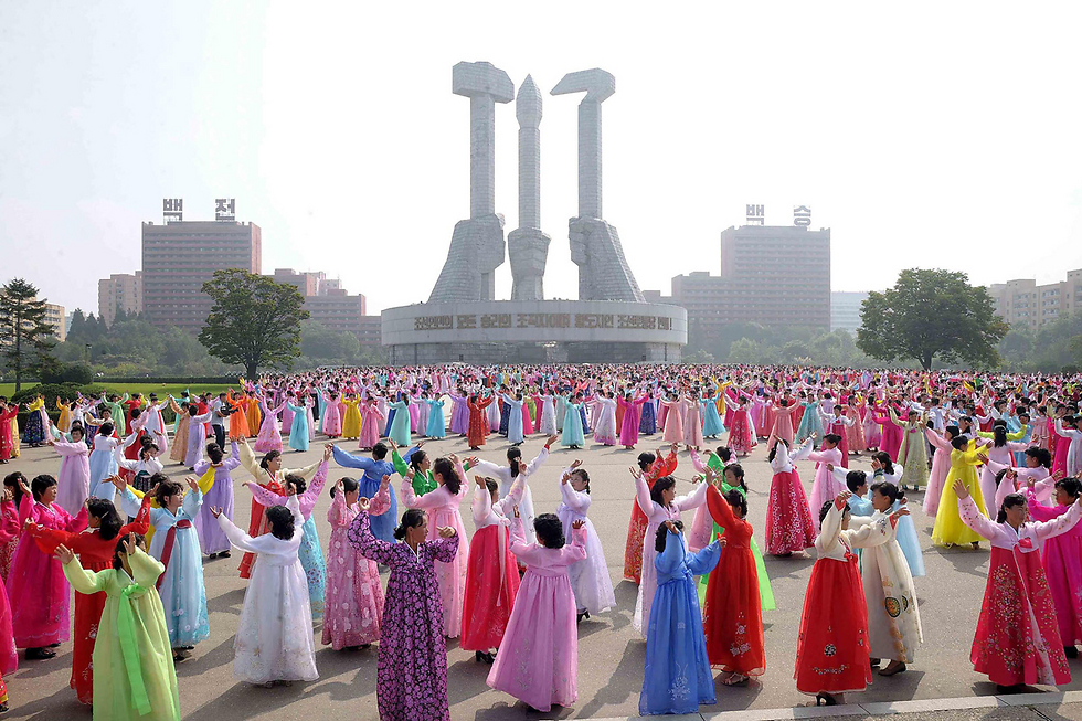 День независимости в Пхеньяне. Фото: AFP