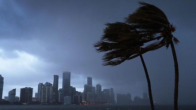 אירמה מתקרבת לפלורידה (צילום: AFP) (צילום: AFP)