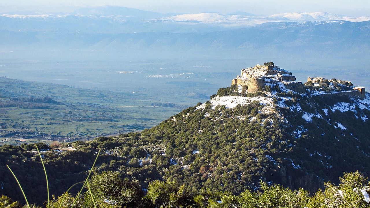 מקום 1 בקטגוריית הצפון ב-2016: מבצר נמרוד בהרי הגליל העליון (צילום: ניב דרוקמן) ()
