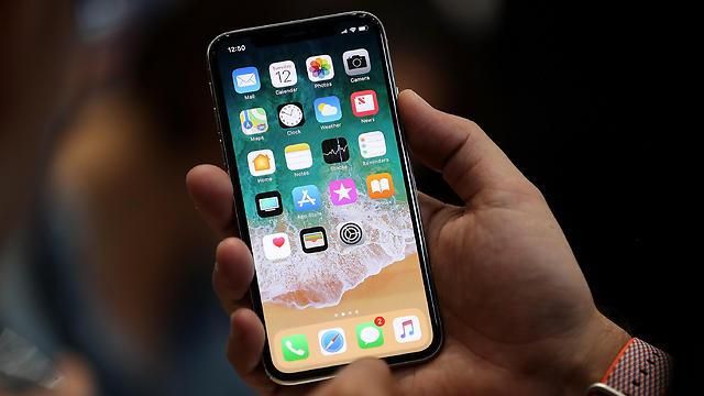 The new iPhone X boasts impressive facial recognition capabilities originating in Israel (Photo: AFP) (Photo: AFP)