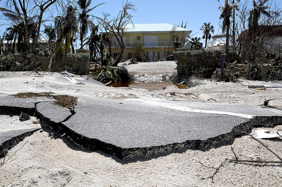 הרס שהותיר סופת ההוריקן "אירמה" בפלורידה (צילום: AP) (צילום: AP)