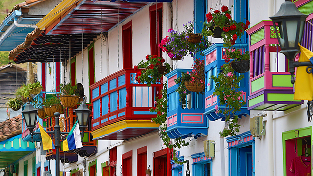 צבעונית ויפה. קולומביה (צילום: shutterstock) (צילום: shutterstock)
