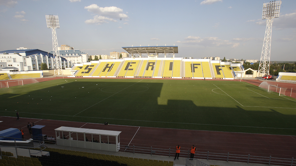 מכאן יצא הכוכב הגדול של הכדורגל המולדבי. האצטדיון בטיראספול (צילום: gettyimages) (צילום: gettyimages)