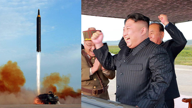 North Korean leader Kim Jong-un observes launch of missile over Japan. Experts believe the North could have been tamed (Photos: AP, AFP) (Photo: AP, AFP)
