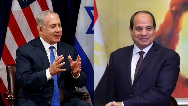 Лидеры Израиля и Египта