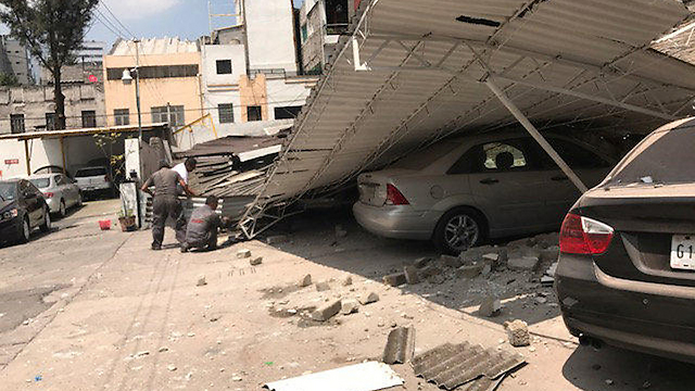 ההרס במקסיקו (צילום: רויטרס) (צילום: רויטרס)