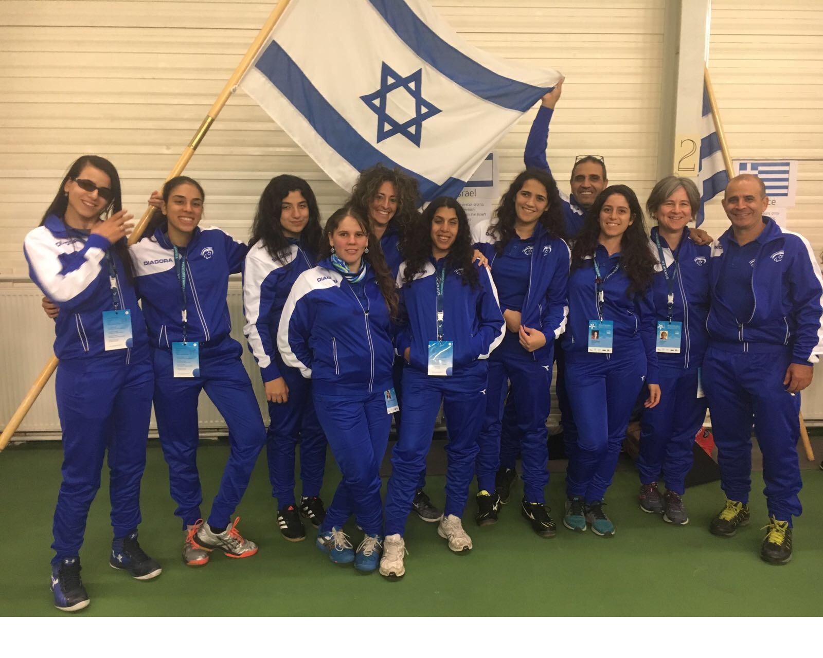 יש מדליה. נבחרת הנשים של ישראל בכדורשער (צילום: באדיבות הוועד הפראלימפי) (צילום: באדיבות הוועד הפראלימפי)