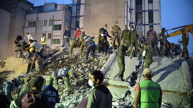 Землетрясение. Фото: AFP