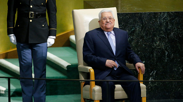 Mahmoud Abbas at the UNGA (Photo: Reuters)