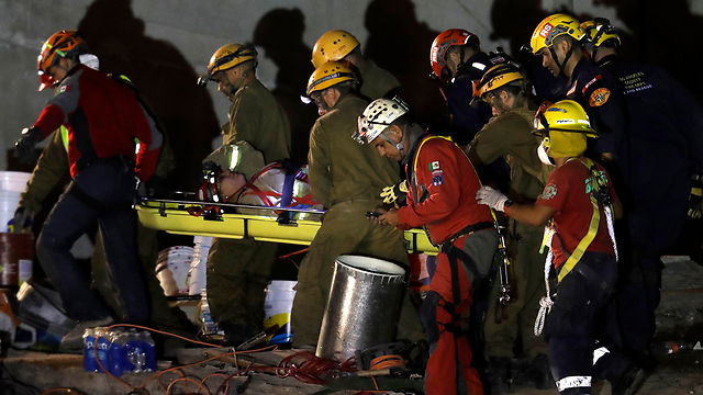 IDF delegation working in Mexico City (Photo: AP)