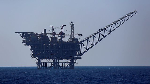 Tamar gas field in the Mediterranean Sea off the coast of Israel (צילום: רויטרס)