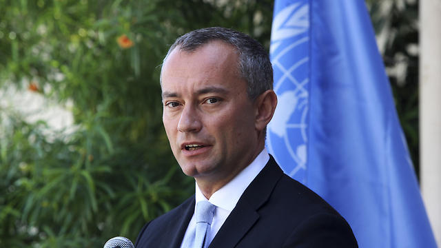 UN Envoy to the Middle East Mladenov urged Israel to show 'maximum restraint' and Palestinians to 'avoid friction' during protests at the Gaza-Israel border (Photo: AP)
