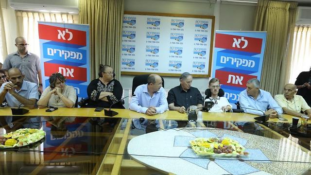 The meeting (Photo: Histadrut)