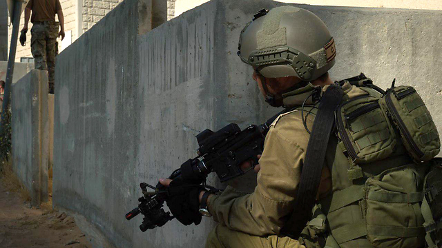 Duvdevan troops training in the Golan Heights (Photo: IDF Spokesman's Office)