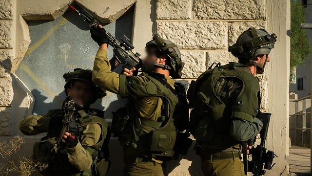 Duvdevan troops training in the Golan Heights (Photo: IDF Spokesman's Office)
