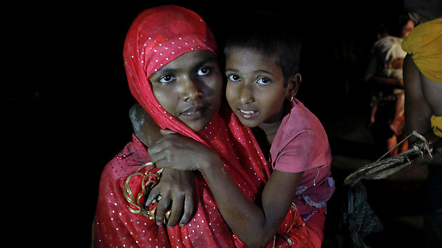 פליטים בני רוהינגה בבנגלדש (צילום: רויטרס) (צילום: רויטרס)