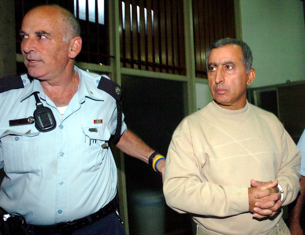 Mohammed Khalf upon his arrest in 2005 (Photo: Motti Kimchi)