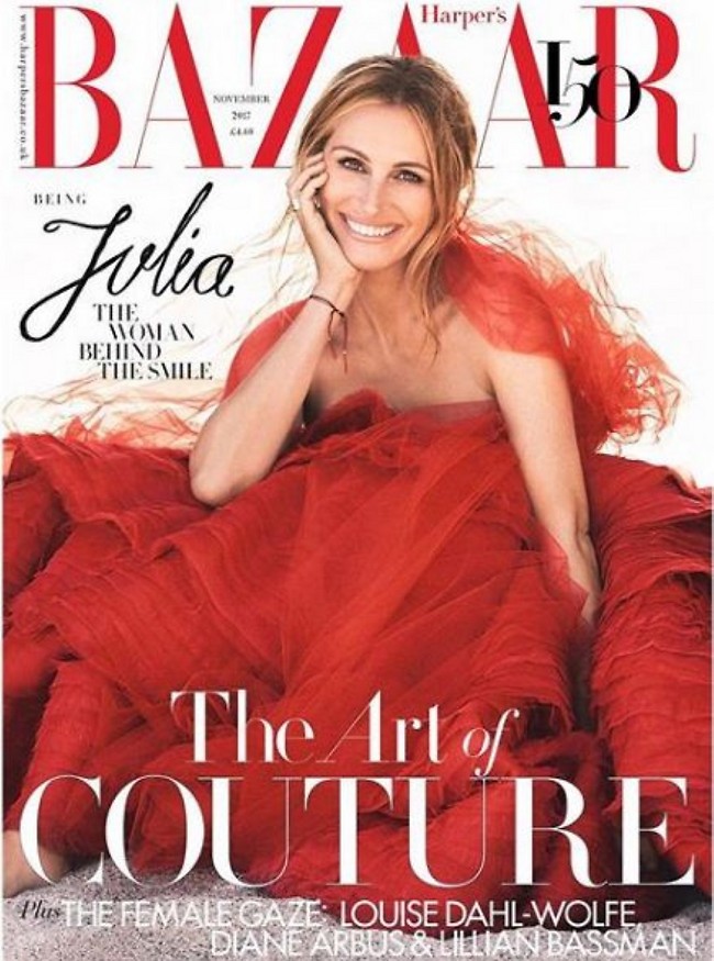 לנצח אישה יפה. ג'וליה רוברטס (אינסטגרם Harper's Bazaar UK) לנצח אישה יפה. ג'וליה רוברטס (אינסטגרם Harper's Bazaar UK)