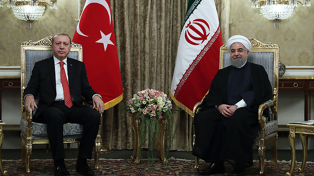 Эрдоган в Тегеране. Фото: AFP