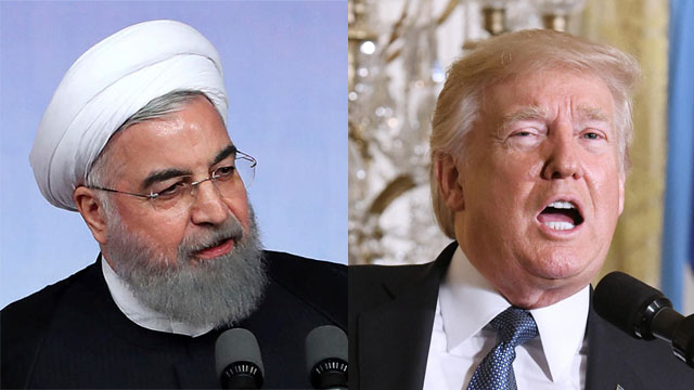President Rouhani and President Trump (Photo: AP, MCT)