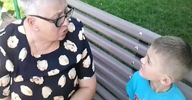 Елена с внуком Матвеем. Фото: 2 канал ИТВ